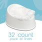 Tidytots Disposable Potty Chair Liners - Value Pack - Universal Fits Most Potty Chairs - 32 Liners