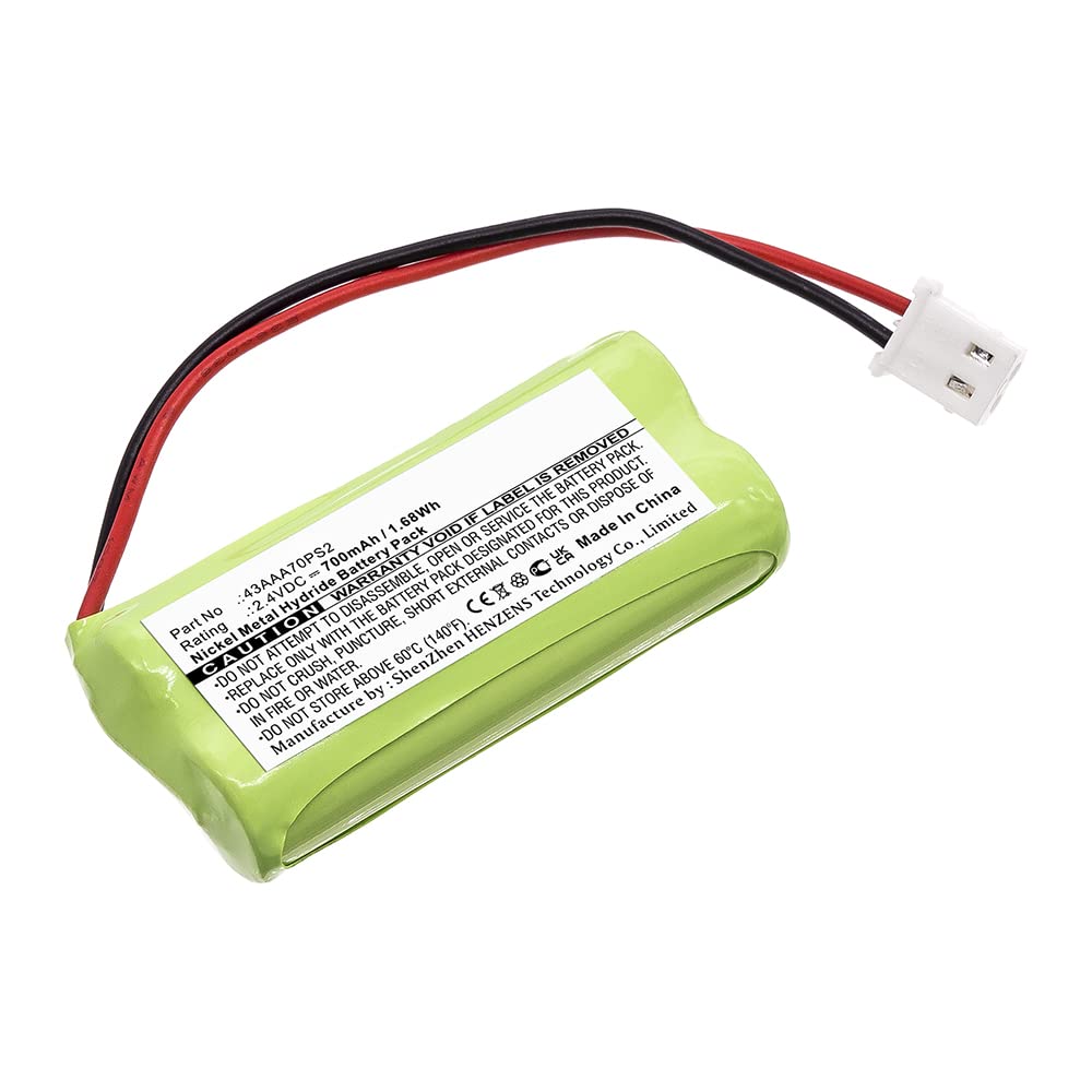 Synergy Digital Baby Monitor Battery, Compatible With Vtech Digital Audio Monitor Dm221 Baby Monitor, (Ni-Mh, 2.4V, 700Mah) Ultr