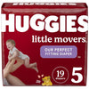 Baby Diapers Size 5 (27+ Lbs), 19 Ct, Huggies Little Movers