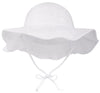 Simplikids Upf 50+ Uv Sun Protection Wide Brim Baby Sun Hat,White2, 12-24Months