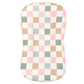 Dilimi Baby Lounger Cover For Boys And Girls, Removable Cover Ultra Soft Comfortable Lounger Slipcover, Colorful Checkerboard (L