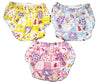 Lappu Kids Pvc Printed Diaper Padded Baby Nappy Panty Training Pants With Inner Cloth & Outer Plastic Reusable & Waterproof Pack