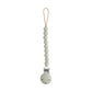 mushie 100% Silicone Baby Pacifier Clip BPA Free | Hera (Sage)