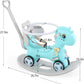 Legendstone Rocking Horse for Toddlers 1-3 Years,4 in 1 Design, Kids Ride on Toy Balance Bike Push Cart with Detachable Balance