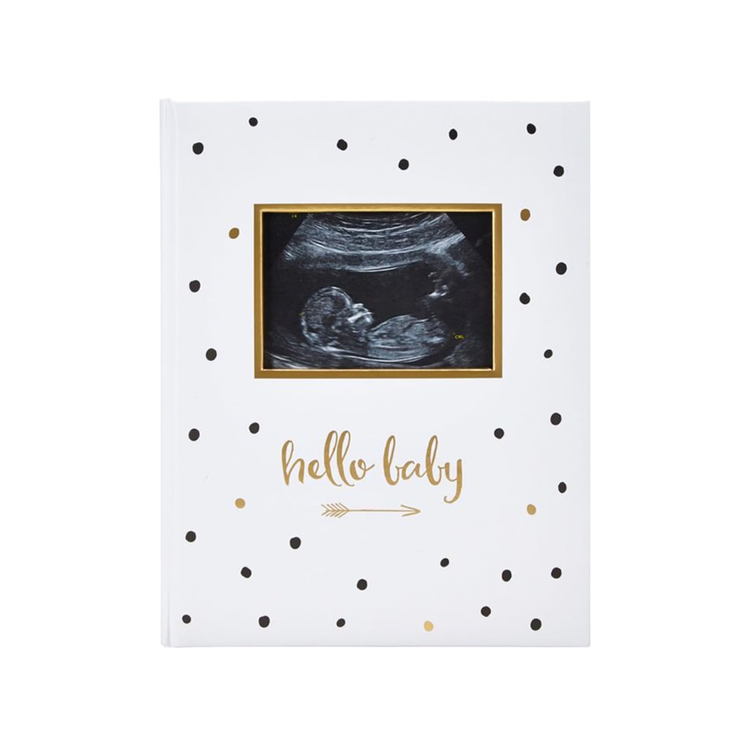 Pearhead Hello Baby First 5 Years Memory Book, Gender-Neutral Baby Keepsake for New and Expectant Parents, Pregnancy And Milesto