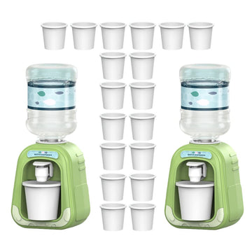 Kisangel Kids Toys Kids Toys Little Girl 1 Set of Mini Simulation Water Dispenser Water Fountain Toy Dispenser Model for Accesso