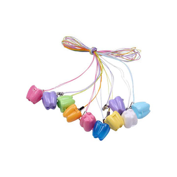 Natuworld 10Pcs Tooth Storage Case Baby Tooth Keepsake Box Plastic Children Deciduous Teeth Box Holders Portable Tooth Container