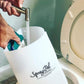 Spray Pal - Original Cloth Diaper Sprayer Splatter Shield - Pre-Rinse Messy Laundry with Diaper Sprayer or Hand Held Bidet - Pre