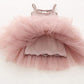 Bgirnuk Baby Girl Tutu Dress Toddler Sleeveless Tutu Dress Infant Tulle Dresses 580 Pink 5T