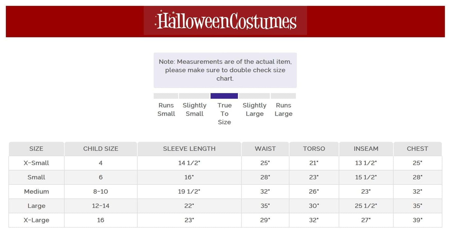 Black Cat Costume Kids Classic Halloween Costume - M