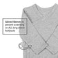 Baby Side Snap Bodysuit Set, Long Sleeve Cotton Boy Girl Kimono Onesie, 4 Pack, Gray, 0-3 Months