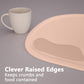 Cuddle Campus Set Of 3 Silicone Placemats With Raised Edges For Kids,Toddlers,Babies, Non-Slip Dinning Table Mat, Baby Eating Ma