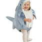 Rubie'S Deluxe Shark Romper Costume, As Shown, 0-6 Months