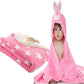 First Kick Baby Blankets New Born Combo Pack of Hooded Wrapper Durable Flannel Wool Sleeping Bag and Baby Bath Towel for 06 Mon