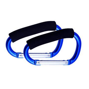 Stroller Hooks By Baby,Large Stroller Hooks For Mommy, 2 Pcs Carabiner Stroller Hook Organizer For Hanging Purses, Diaper Bag, S