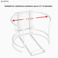 Versatile Wall-Mount Wipes Holder For Cleaning Wipes - Easy Installation, Ideal For Home, Office, And More - No Wipes Included