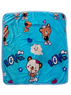 Dazzle Soft Crib Blanket for Newborn Kids to 5 Years (Red)