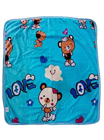 Dazzle Soft Crib Blanket for Newborn Kids to 5 Years (Red)