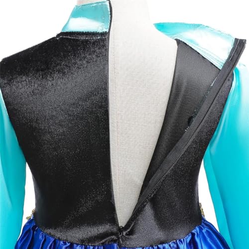 Dressy Daisy Little Girls Ice Princess Sister Costume Dresses Birthday Halloween Christmas Fancy Party Outfit with Accessories