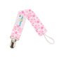 Babygoal Baby Girl Pacifier Clips With Pacifier Case, 4 Pack Metal Teething Clips & Pacifier Clips For Boys And Girls Fits Most