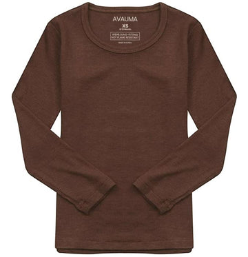 Avauma Baby Boys Girls Pajama Set Kids Toddler Snug Fit Ribbed Sleepwear Pjs For Daily Life Style (Xs/Dark Brown(L))