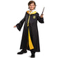 Disguise Harry Potter Hufflepuff Robe Deluxe Children'S Costume Accessory, Black & Yellow, Kids Size Small (4-6)