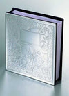 Bright Baby Icon Album, Chrome Plated Holds 100 4' X 6' Photos (Set Of 3)