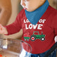 Loads Of Love Boys Valentines Day Shirt Toddler Valentine Long Sleeve Shirts 2T Red