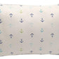 Ella & Max Toddler Pillowcase. Anchor Nautical. Soft & Cuddly. Fits 13X18 & 14X19 Toddler Pillows. Easy To Wash & No Ironing. Ha