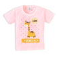 Baby Wish Toddler TShirt 4Th Birthday Outfit For Boys & Girls Third Birthday Tee Round Neck Half Sleeve  Four Year Old Printed