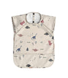 Gzmm Waterproof Baby Bibs,Infant Toddler Extra Cover Feeding Bib With Food Catcher,Easy Clean & Washable