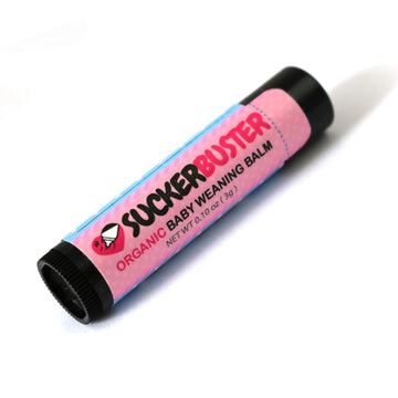 Suckerbuster Baby Breastfeeding Weaning Balm Stick - 10Oz, Organic Nipple Cream In Balm Stick - Postpartum Essentials, Stop Brea