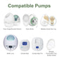 Maymom 19Mm Flange Insert Blue Compatible With Elvie Single/Double Electric, Elvie Stride Cup (24Mm), Compatible With Medela Per