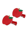 Apple Bow Clips Baby Girls Fruit Hair Pin Apple Hair Clips Baby Fruits Ribbon Bows BBG88 (Set-G)