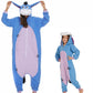 Landrosy Animal Kids Onesie Halloween Costumes Animals Sleeping Pajamas(Kid Donkey-140)