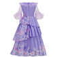 Sz-Tonda Girls Halloween Dress Costume - Kids Princess Party Cosplay Clothes Summer Dress Outfit