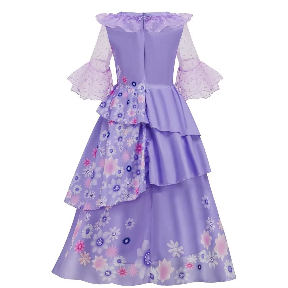 Sz-Tonda Girls Halloween Dress Costume - Kids Princess Party Cosplay Clothes Summer Dress Outfit