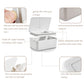 Diaper Wipes Dispenser Baby Wipes Case,Abnaok Baby Wipe Holder Keeps Wipes Fresh,Non-Slip, Easy Open & Close Wipe Container