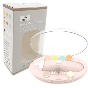 Rechargeable Baby Nail File, Fansidi Electric Baby Nail Trimmer For Newborn Infant Or Toddler Toenail And Fingernail - Girls And