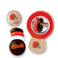 Baby Fanatic Wood Rattle 2 Pack - NFL Cleveland Browns - Officially Licensed Baby Toy Set