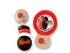 Baby Fanatic Wood Rattle 2 Pack - NFL Cleveland Browns - Officially Licensed Baby Toy Set