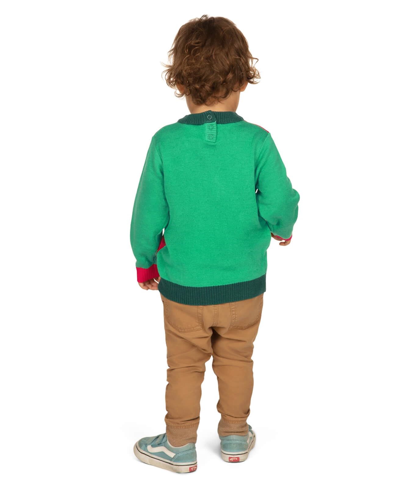 Tipsy Elves Ugly Christmas Sweater For Toddlers - Young Children Little Present Sweater Size 2T