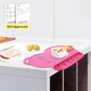 Silicone Baby Placemat - Food Grade Silicone Reusable Travel Placemat For Kids Tiny Diner Portable Roll Up Non Slip Washable Res