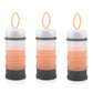 Accmor 3 Pack Baby Formula Dispenser On The Go, Stackable Formula Dispenser Formula Container To Go, Non-Spill Portable Milk Pow