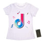 D.O.T 3Pcs Tic Toc Girl Skirt Sets T Shirt Top Bowknot Skirt With Bag Outfits (Pink, 2-3T)