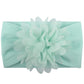 Toptim Baby Head Wrap Chiffon Flowers Newborn Infant Soft Nylon Headbands