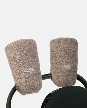 7Am Enfant Stroller Warmmuffs Gloves - Anti-Freeze Stroller Mittens For Handlebars, Water Repellent Hand Warmer Muff For Cold We