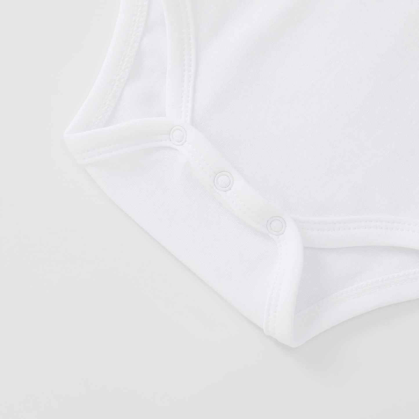 Pureborn Baby Boy Polo Bodysuit Short Sleeve Cotton Romper Summer Gentleman One-Piece Outfit For Infant Boys 9-12 Months White