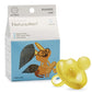 Natursutten Pacifiers 0-6 Months - 1-Pack Butterfly Shield Orthodontic Nipple Natural Rubber Safe & Soft BPA-Free Pacifiers for 