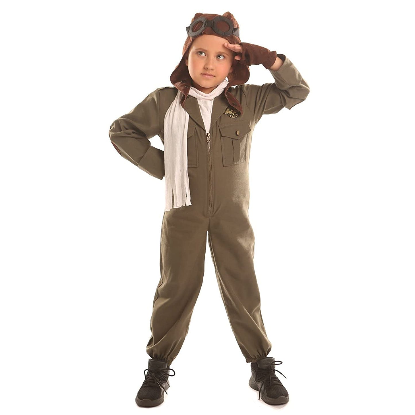 Disiao Air Force Pilot Costume For Little Boy Halloween Suits Cosplay (S)